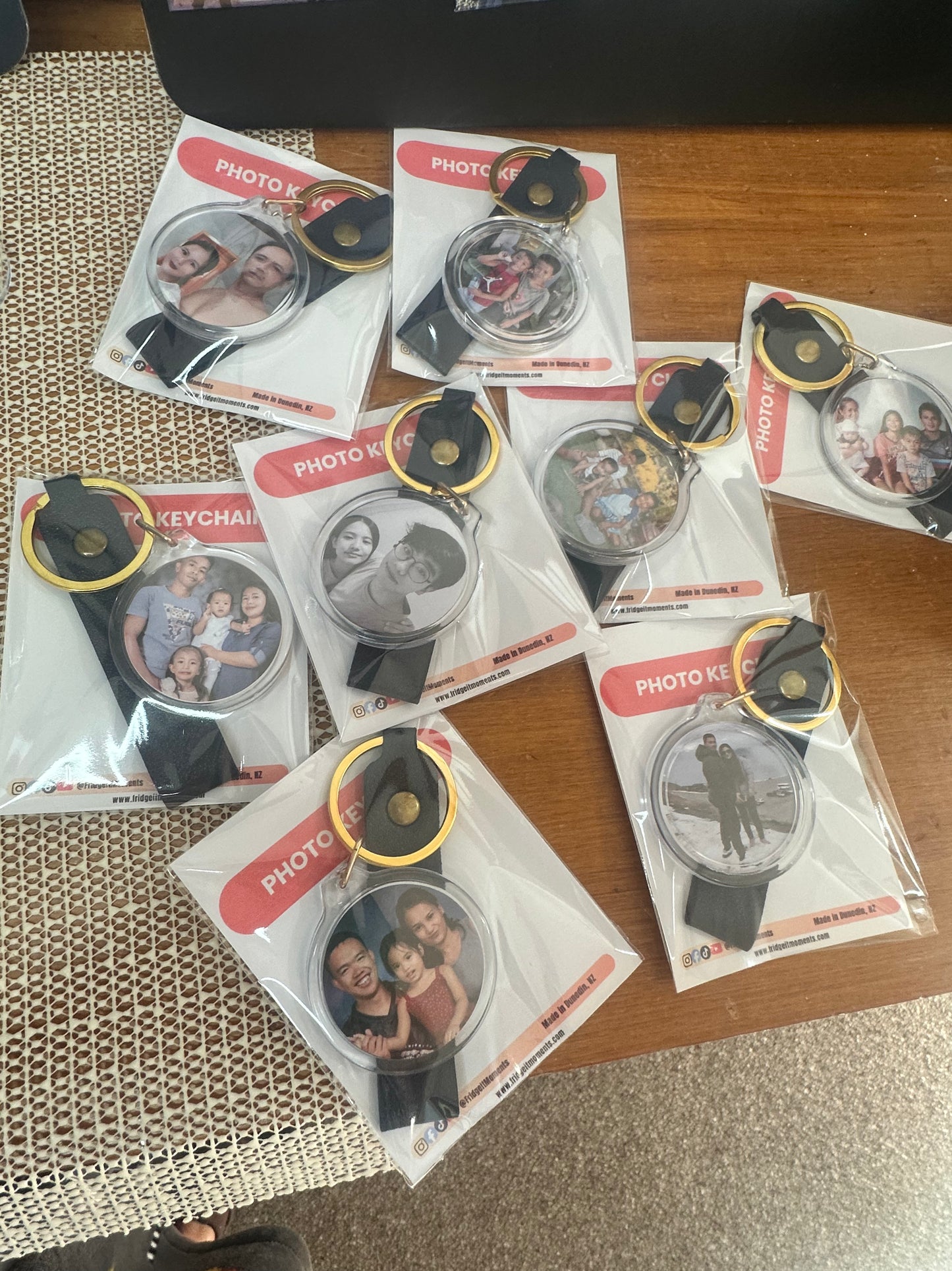 Custom Photo Keychain | Personalized Photo Charm