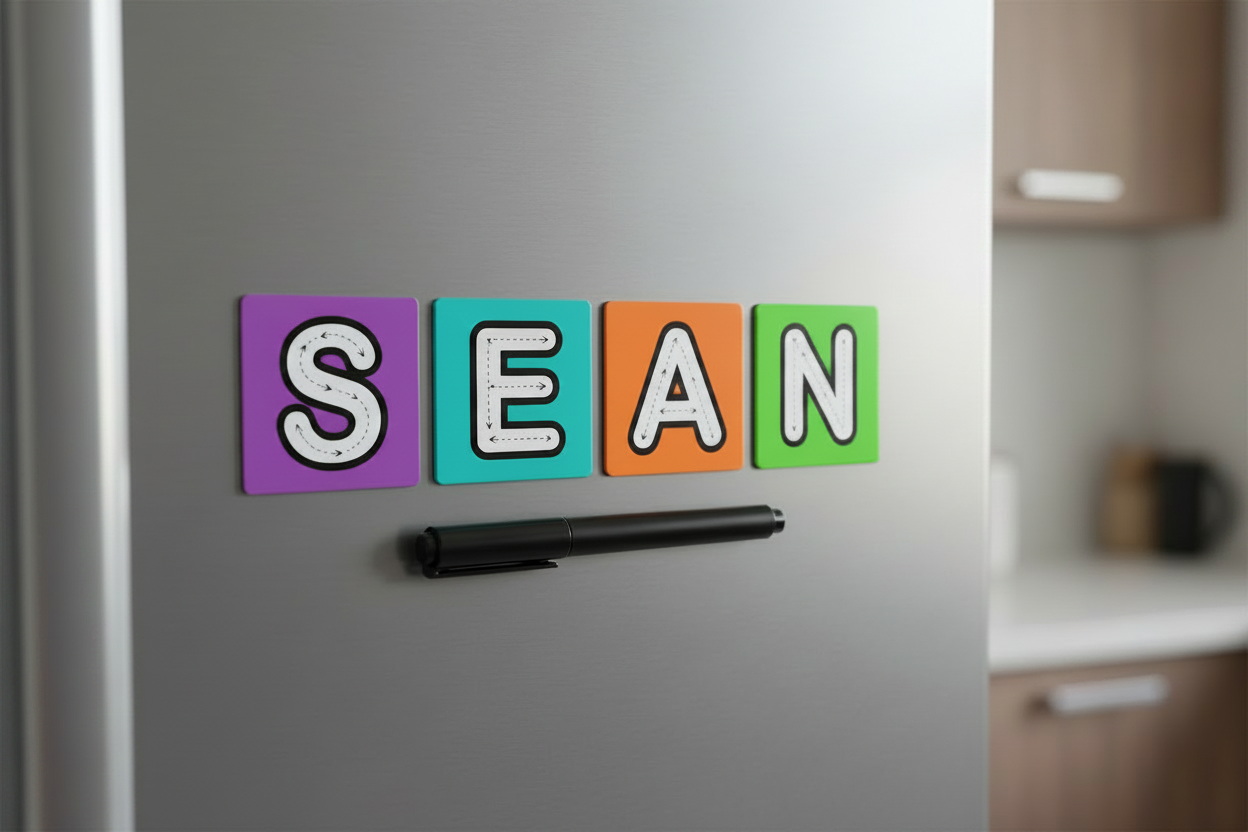 SEAN - arrows inside letters only