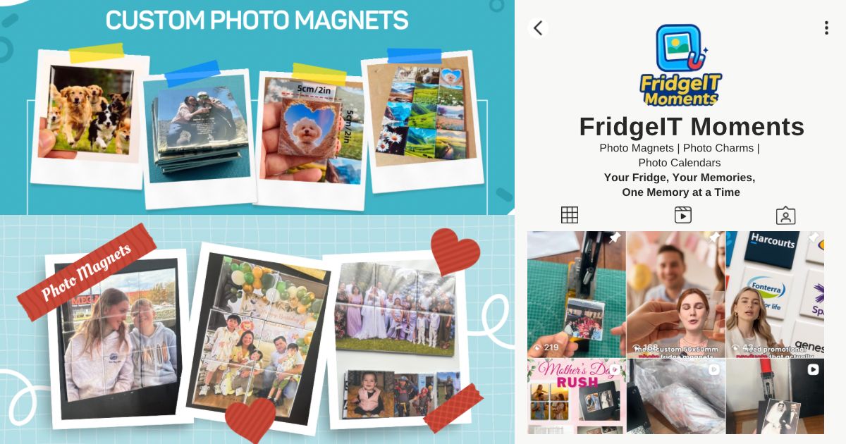 Custom Photo Magnets