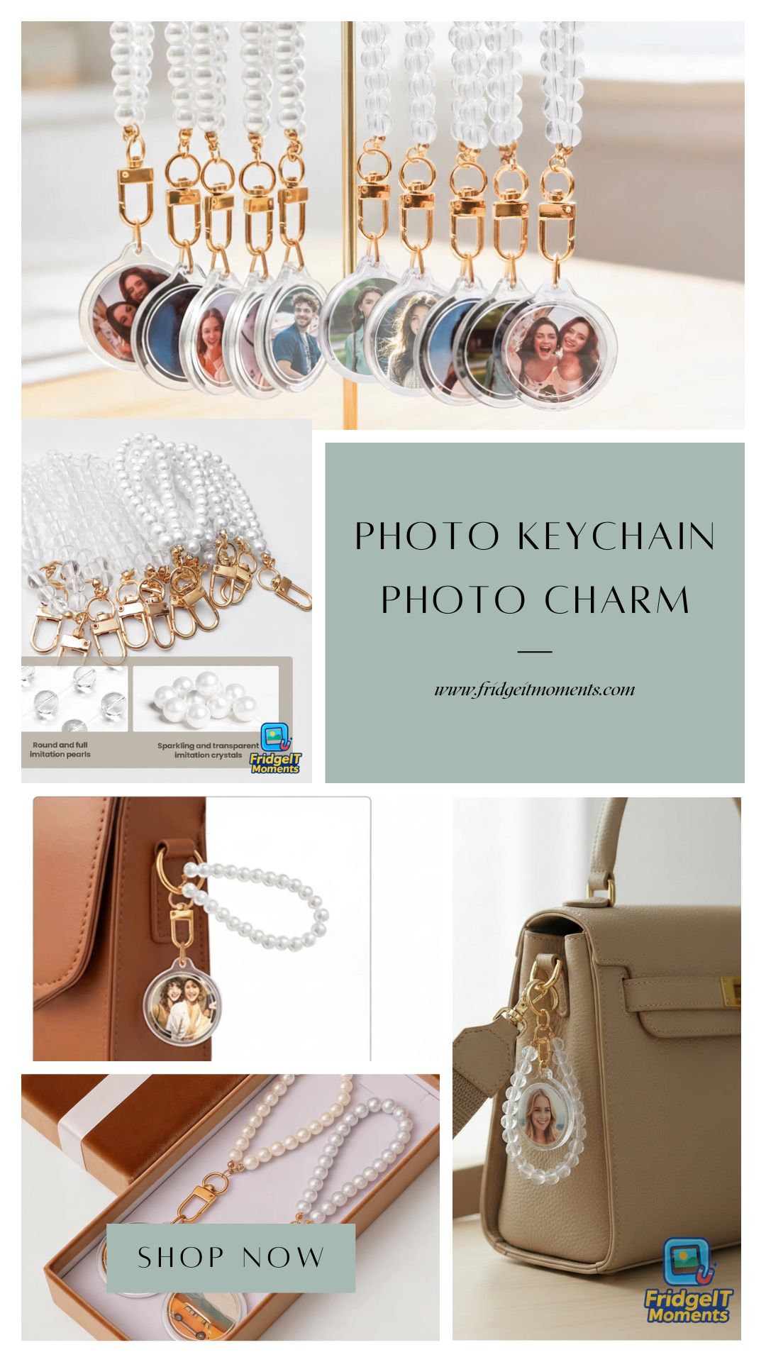 Custom Photo Key Chains | Custom Photo Charms