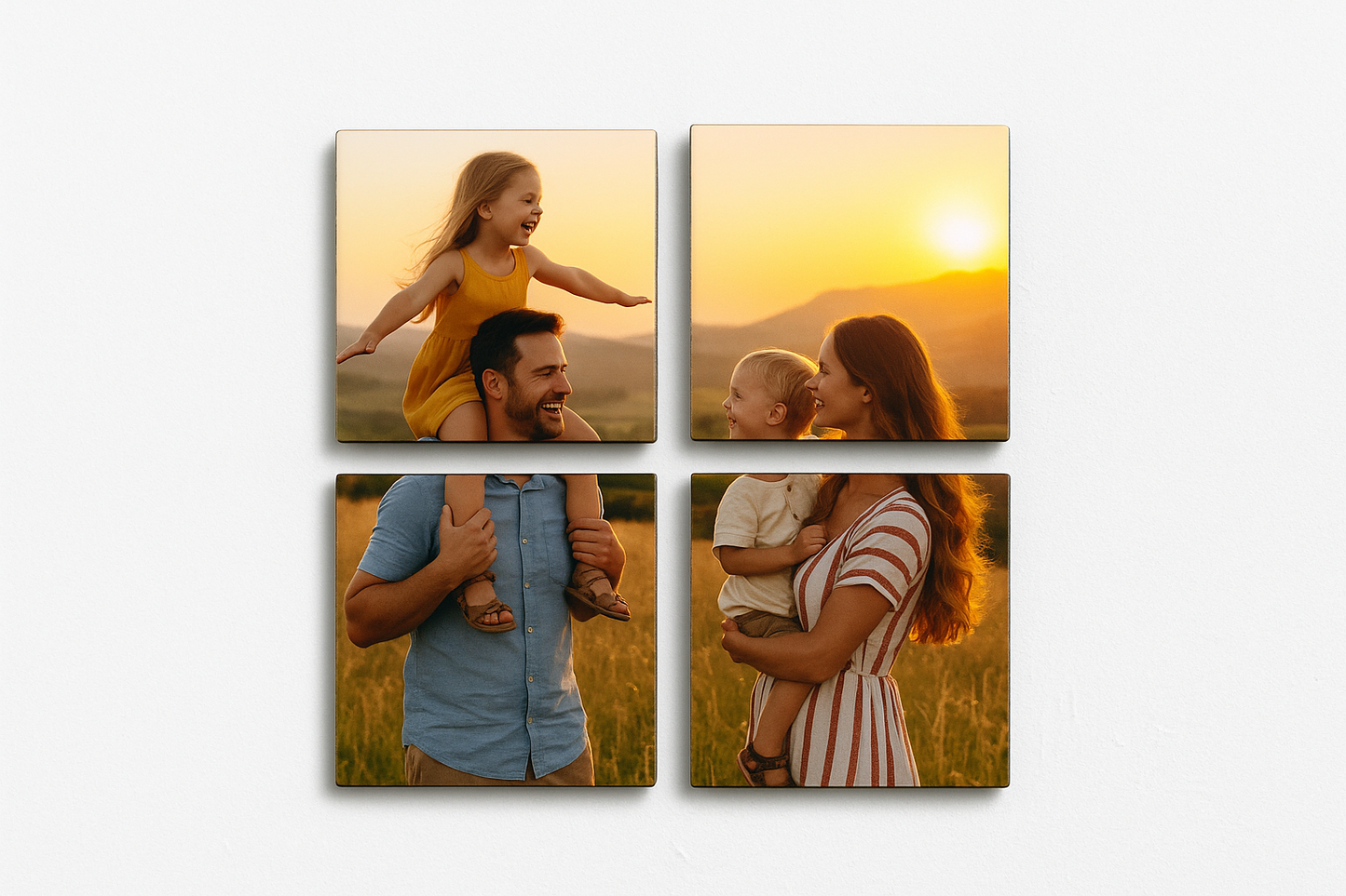 50mm x 50mm Photo Fridge Magnet Puzzle Sets