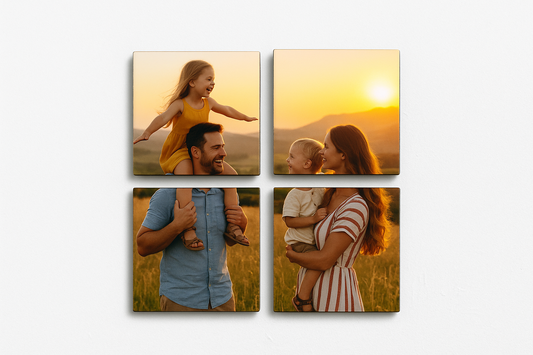 50mm x 50mm Photo Fridge Magnet Puzzle Sets