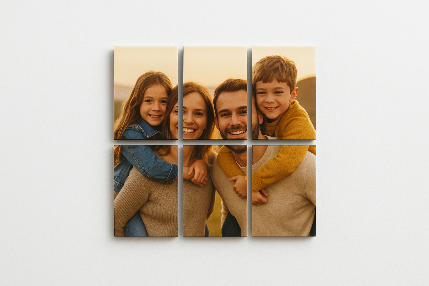 50mm x 50mm Photo Fridge Magnet Puzzle Sets