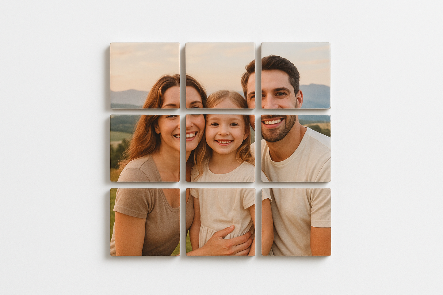 50mm x 50mm Photo Fridge Magnet Puzzle Sets