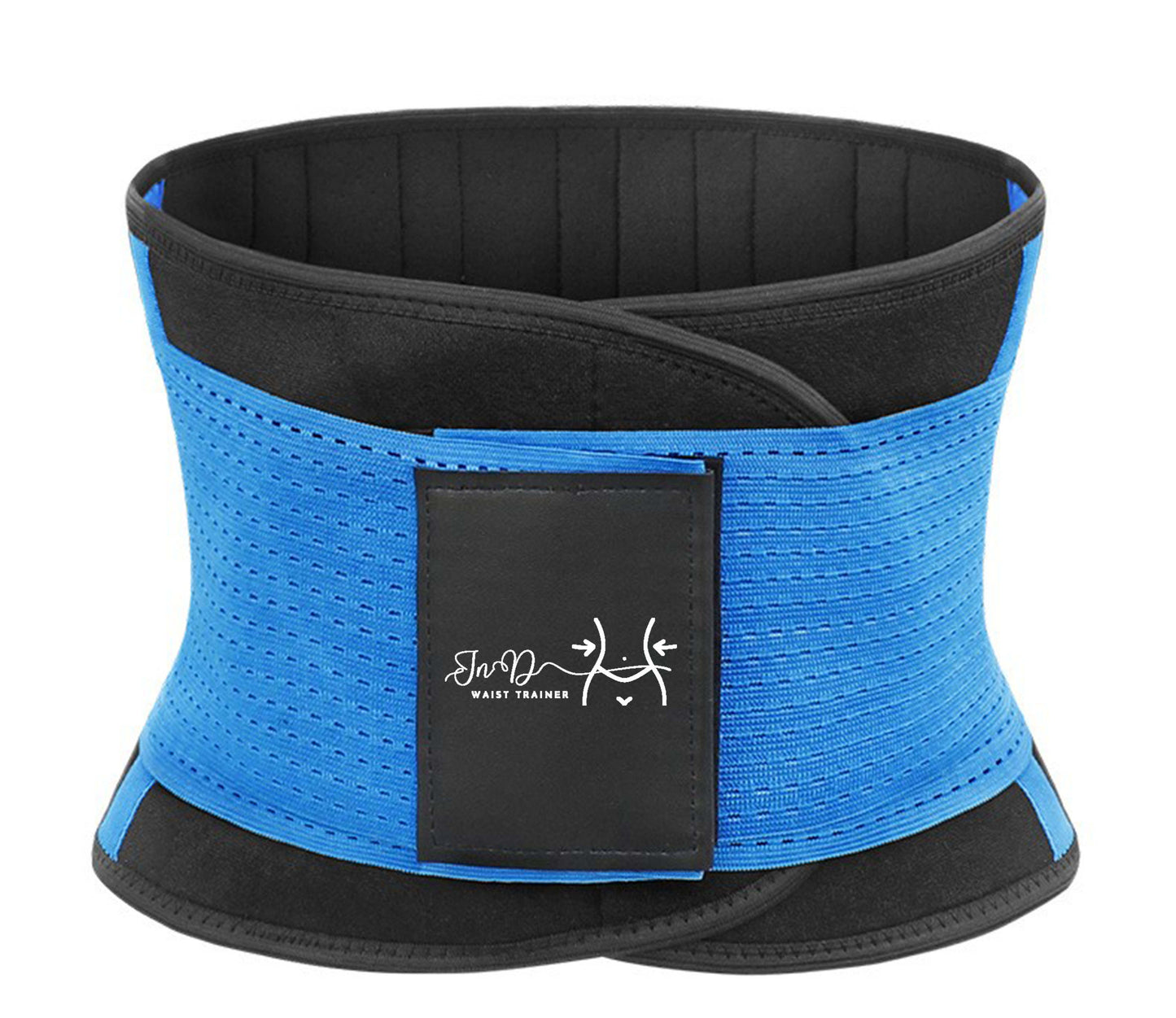 Unisex slimming waist trainer with lumbar support and sauna effect – Blue & Pink, Work Out Support Belt sizes Small to XXL| Dunedin NZ