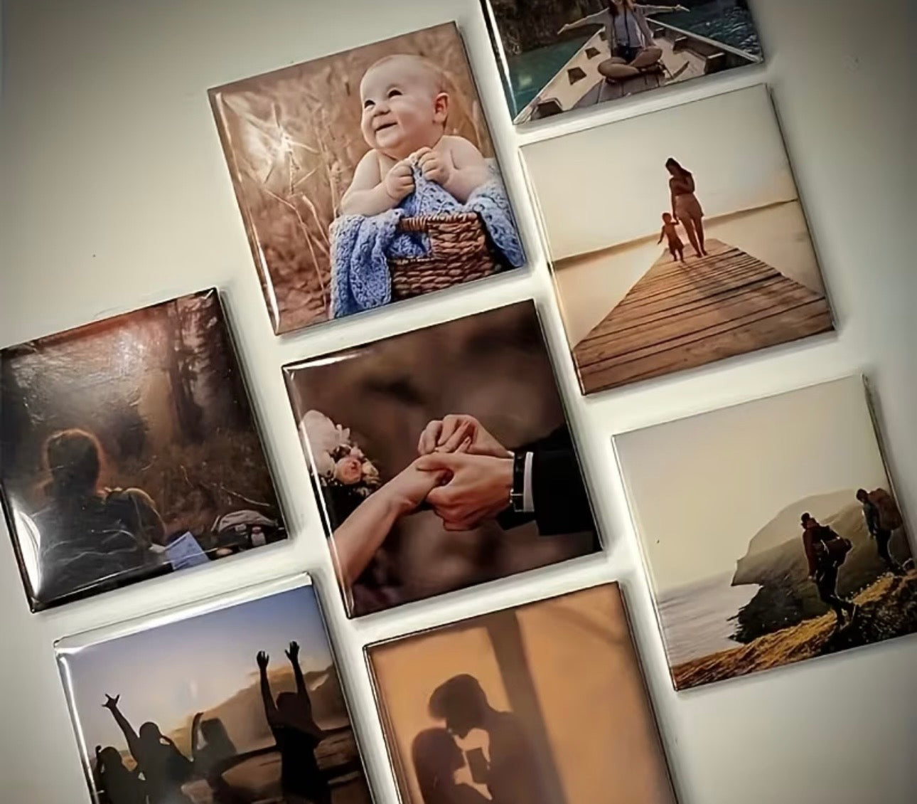 Custom photo magnet handcrafted in Dunedin, New Zealand – FridgeIT Moments