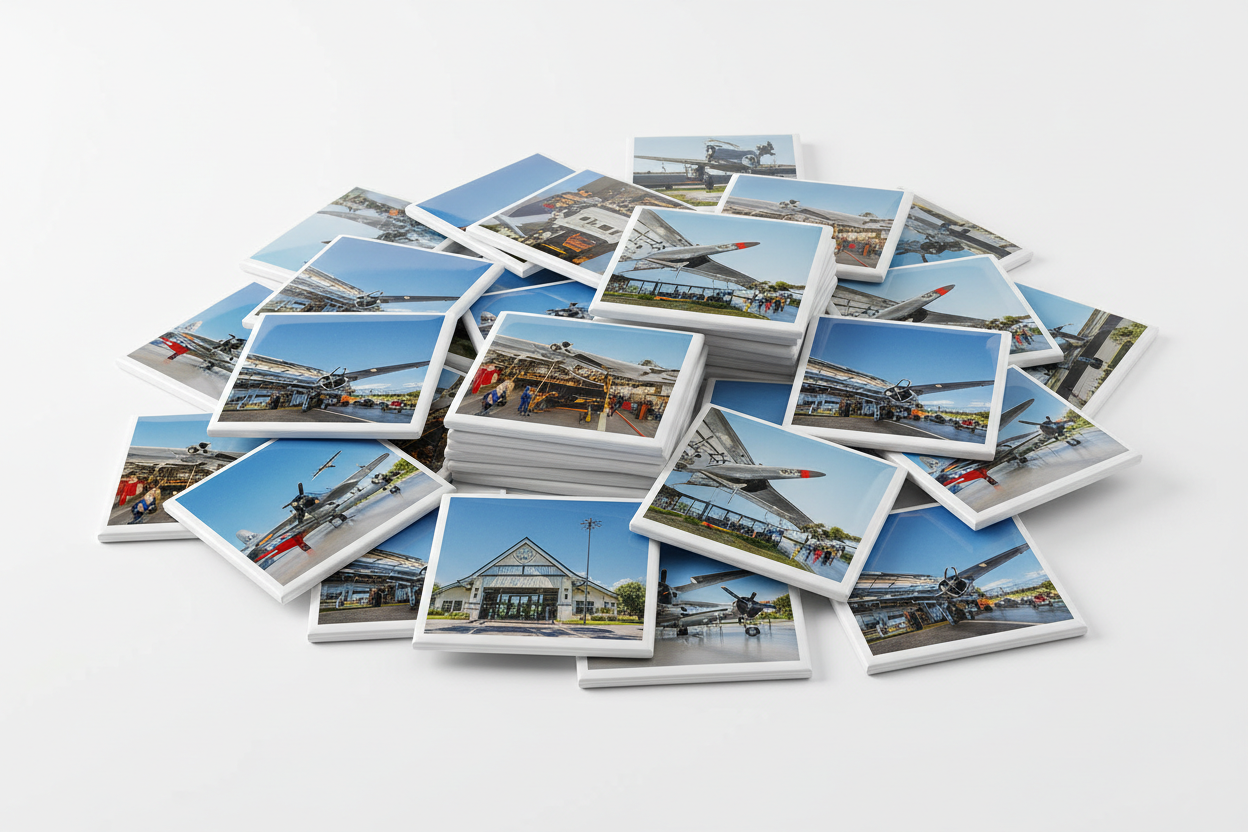 Custom photo magnet handcrafted in Dunedin, New Zealand – FridgeIT Moments