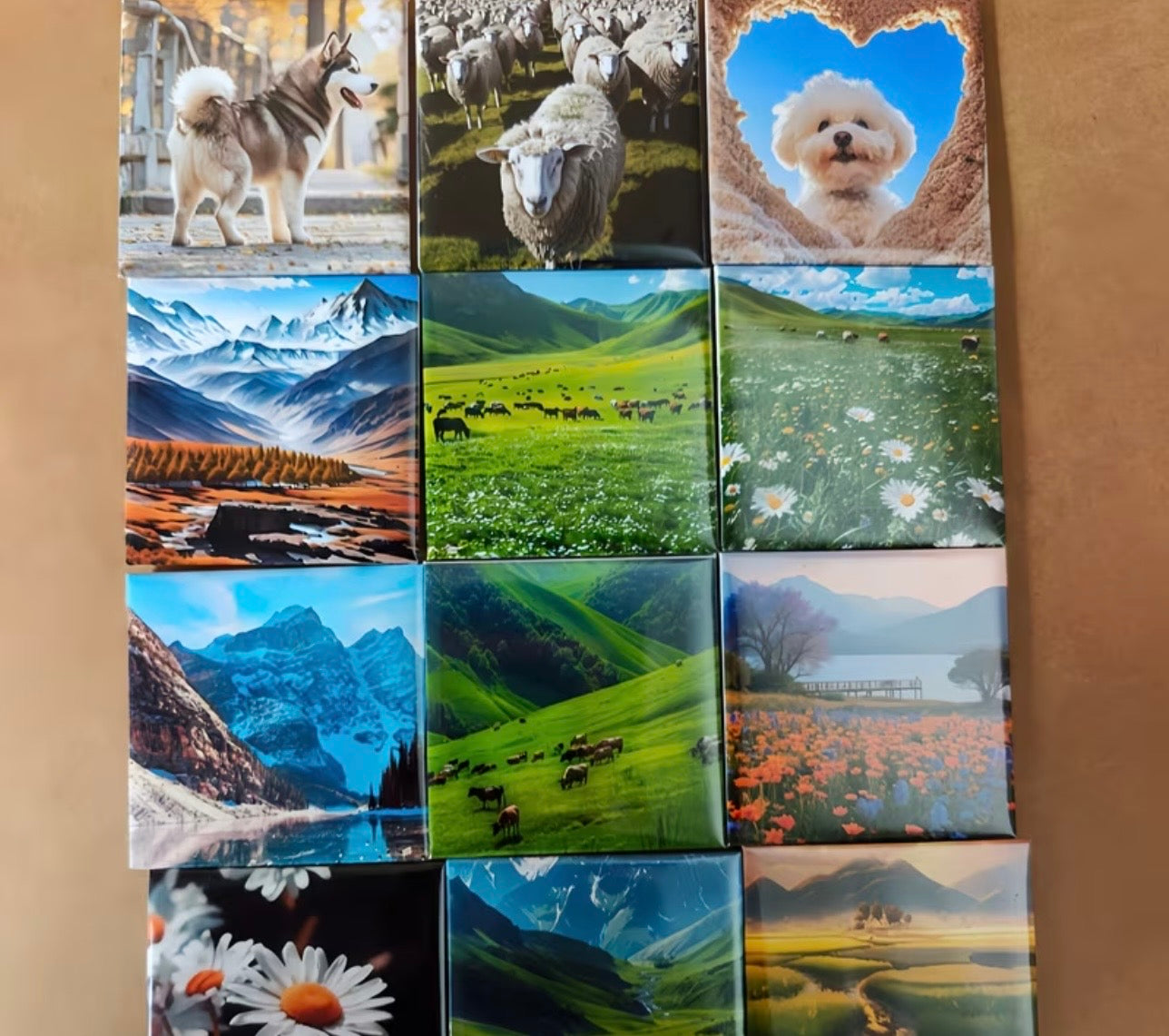 Custom photo magnet handcrafted in Dunedin, New Zealand – FridgeIT Moments