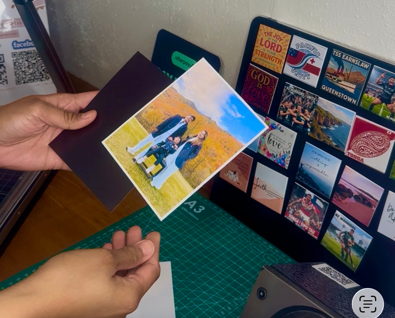 Custom photo  magnet 9.8x13cm handcrafted in Dunedin, New Zealand – FridgeIT Moments, gift ideas, any occasion