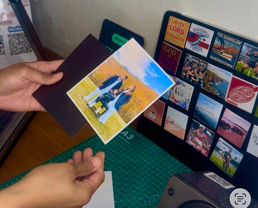 Custom photo  magnet 9.8x13cm handcrafted in Dunedin, New Zealand – FridgeIT Moments, gift ideas, any occasion