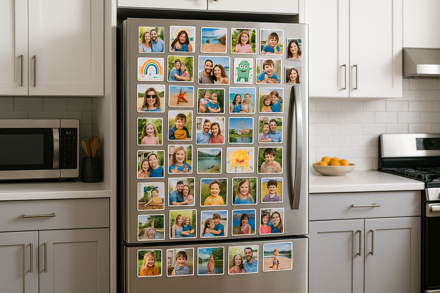 Custom photo magnet 7cmx9cm handcrafted in Dunedin, New Zealand – FridgeIT Moments