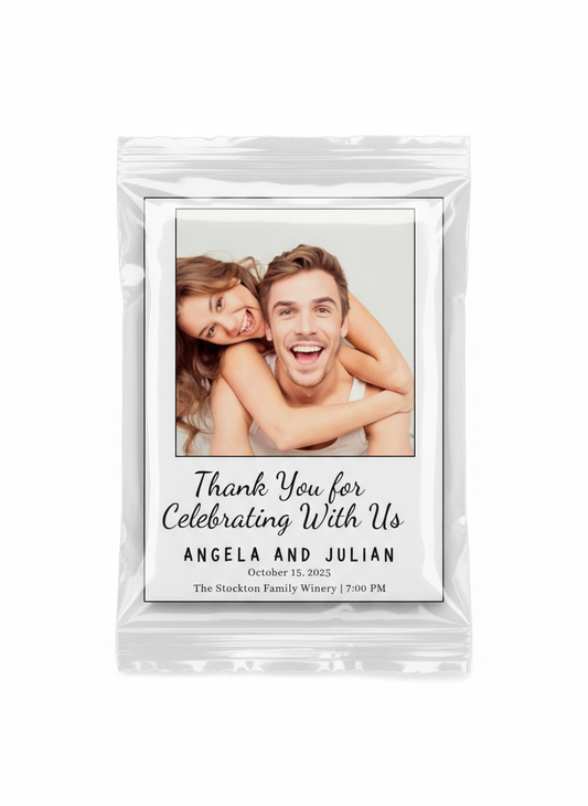 Event giveaway custom photo magnet handcrafted in Dunedin, New Zealand – FridgeIT Moments, Party Favours