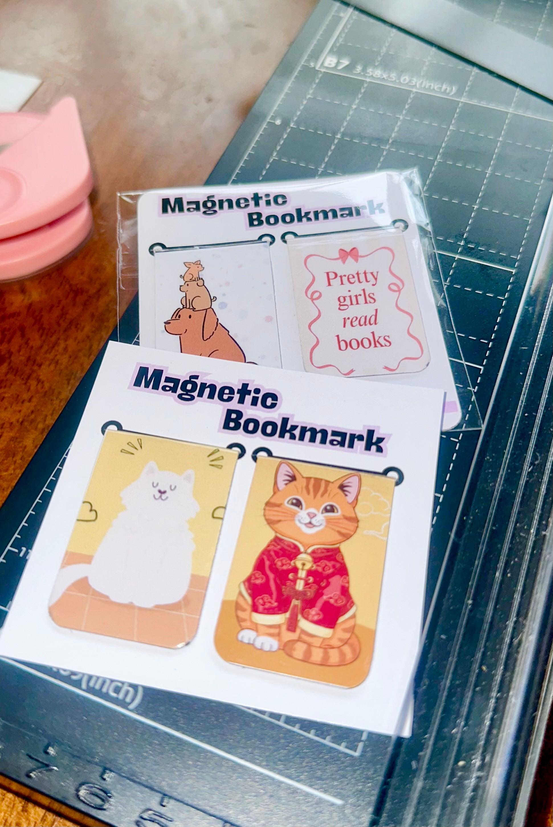 Magnetic bookmarks, novelty gift ideas for booklovers, custom photo bookmarks, handcrafted in Dunedin, New Zealand – FridgeIT Moments
