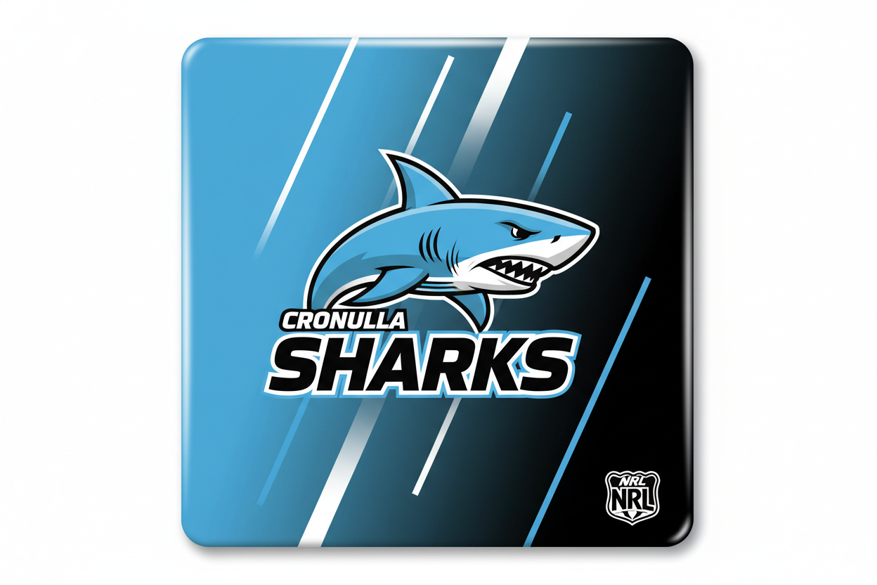 Custom NRL rugby league photo magnet, NRL collectibles, handcrafted in Dunedin, New Zealand – FridgeIT Moments