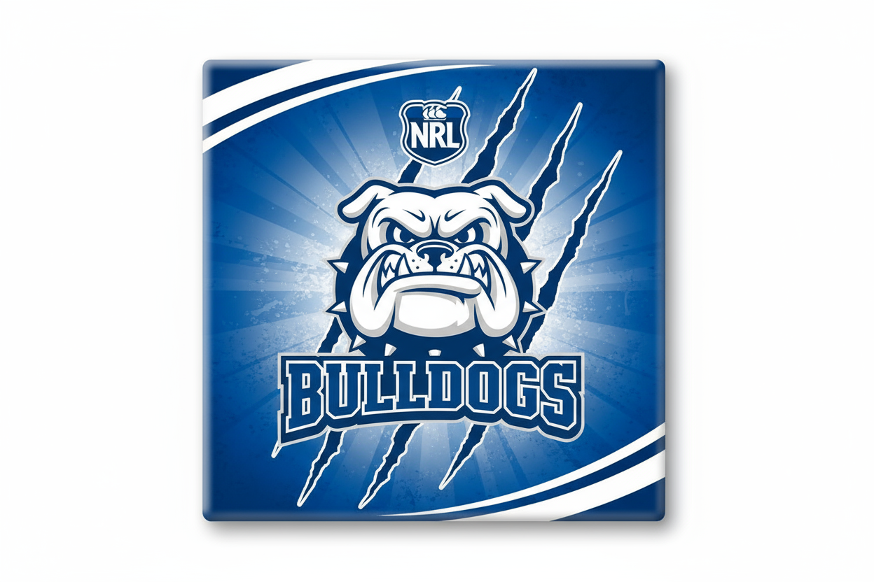 Custom NRL rugby league photo magnet, NRL collectibles, handcrafted in Dunedin, New Zealand – FridgeIT Moments