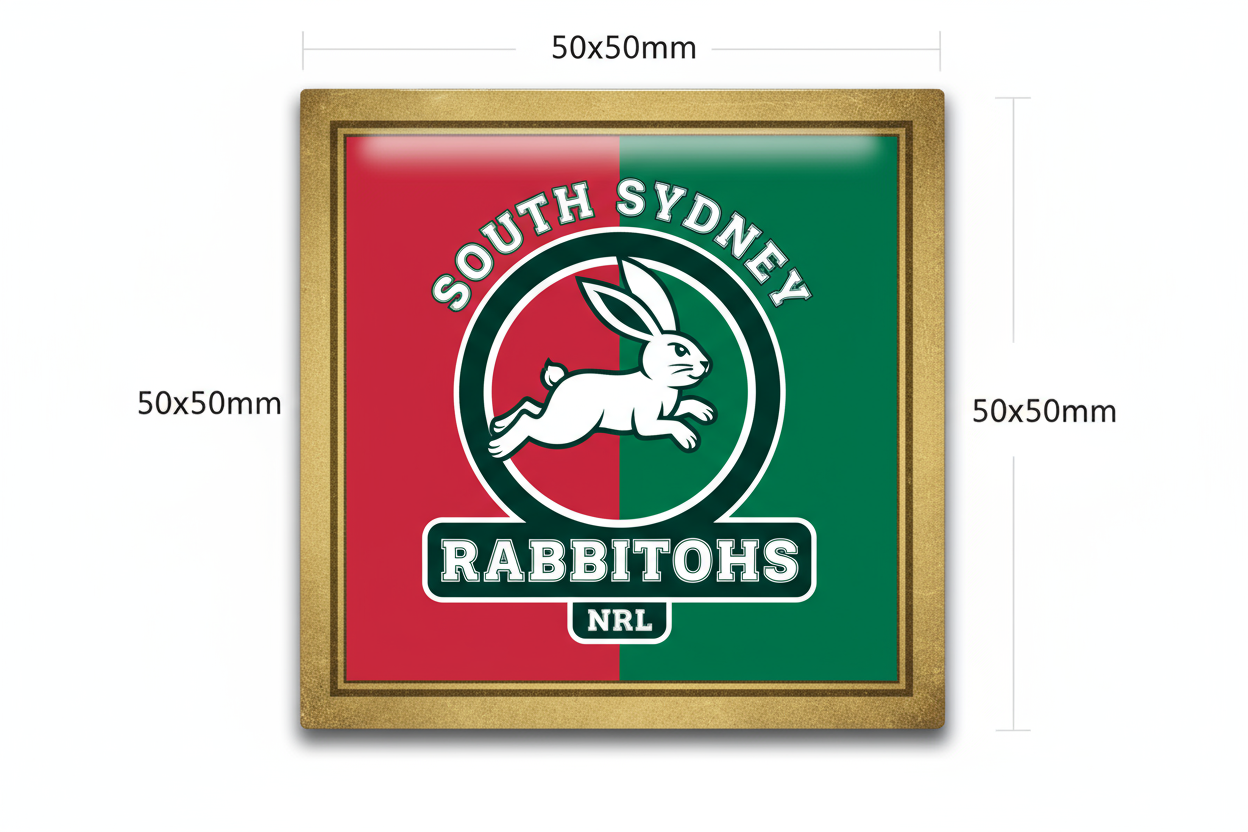 Custom NRL rugby league photo magnet, NRL collectibles, handcrafted in Dunedin, New Zealand – FridgeIT Moments