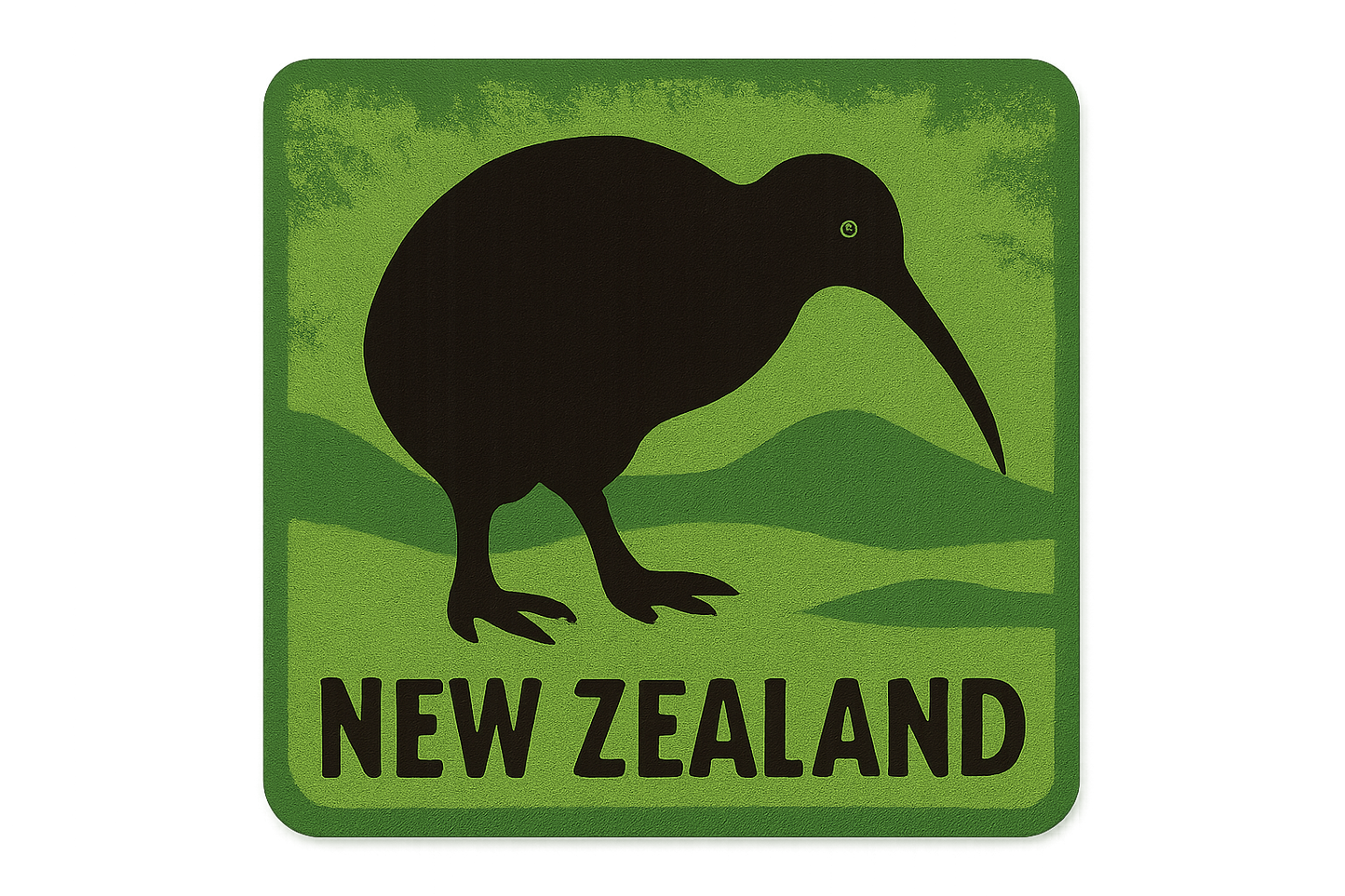 New Zealand symbols and flags fridge magnet handcrafted in Dunedin, New Zealand – FridgeIT Moments, Souvenirs