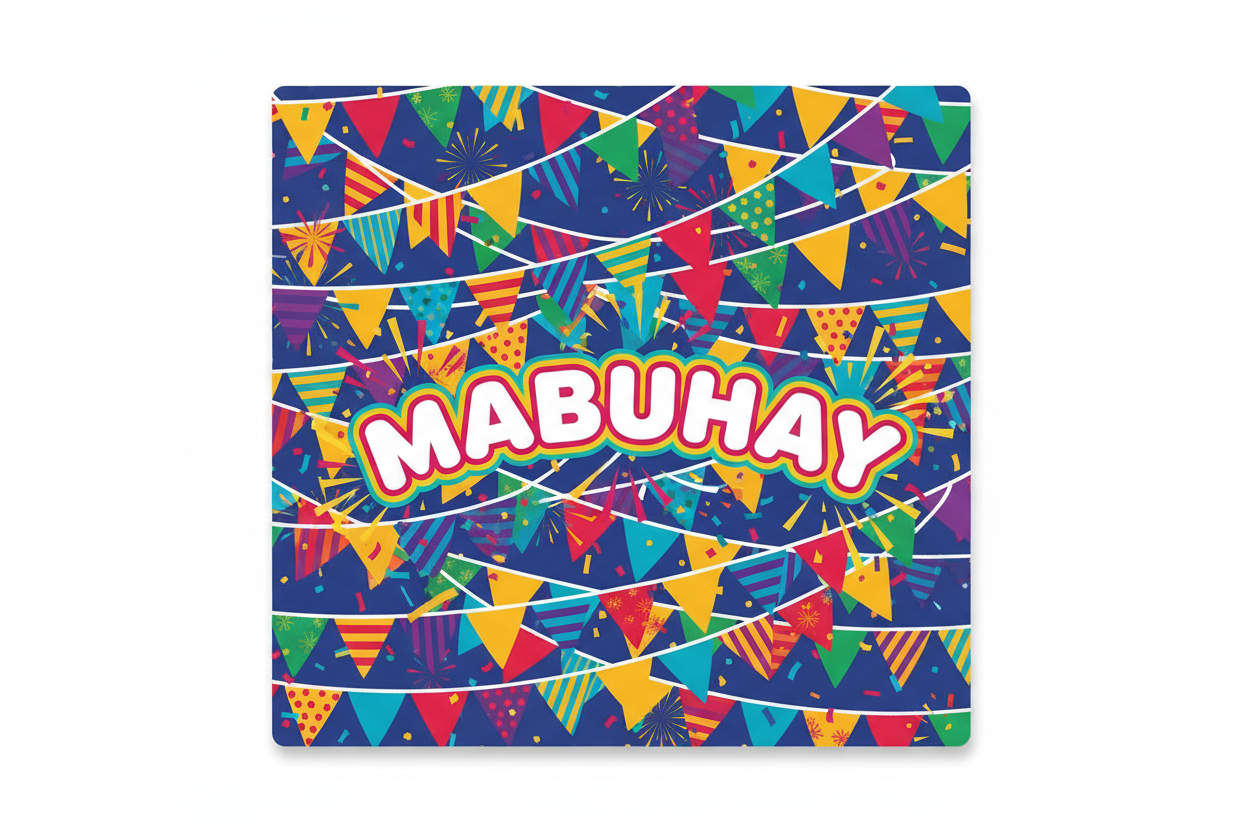 Philippines inspired custom photo magnet handcrafted in Dunedin, New Zealand – FridgeIT Moments