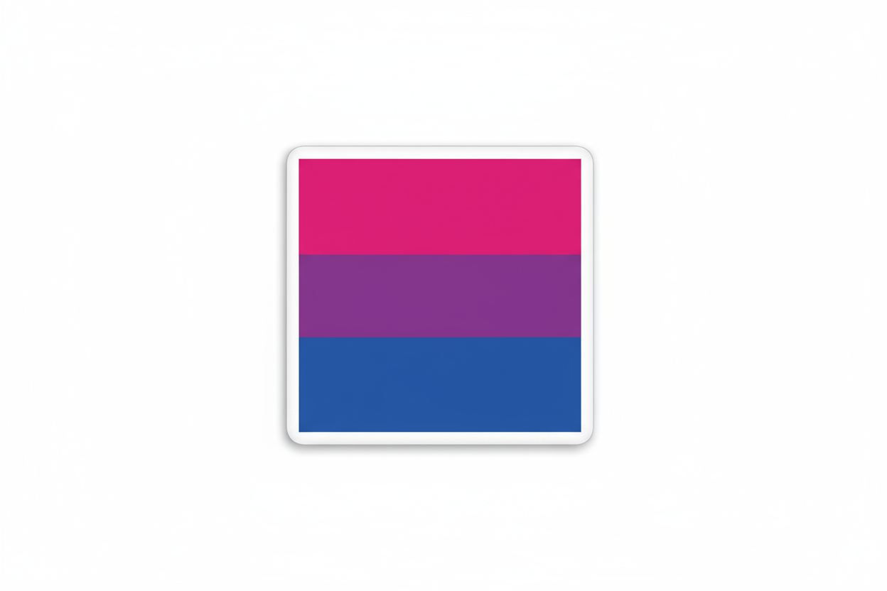 LGBTQ+ pride rainbow fridge photo magnet handcrafted in Dunedin, New Zealand – FridgeIT Moments 