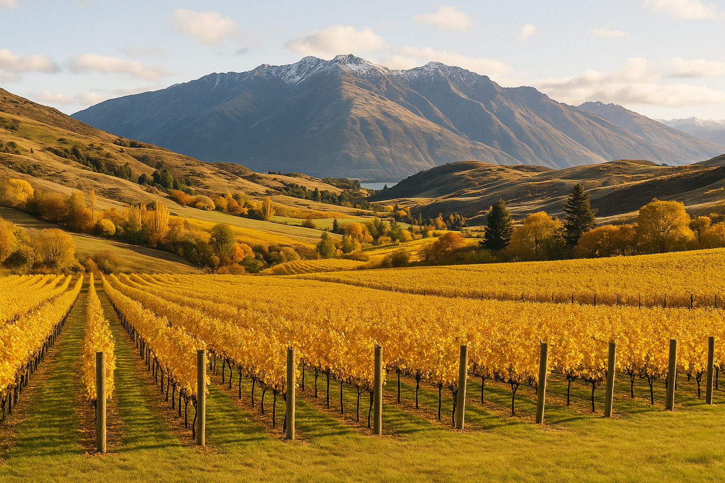 Queenstown NZ landscape souvenir fridge magnet handcrafted in Dunedin, New Zealand – FridgeIT Moments Souvenirs 