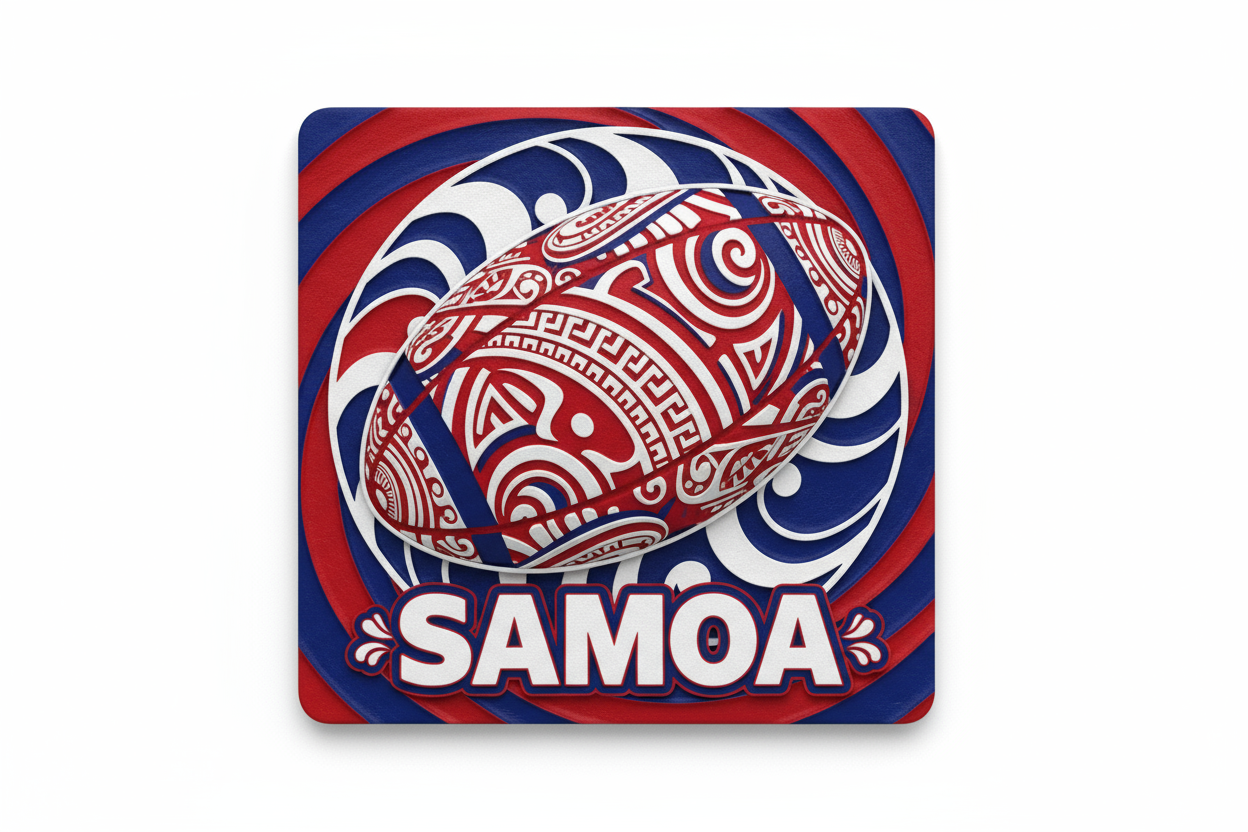 Samoan and Tongan inspired custom photo magnet handcrafted in Dunedin, New Zealand – FridgeIT Moments