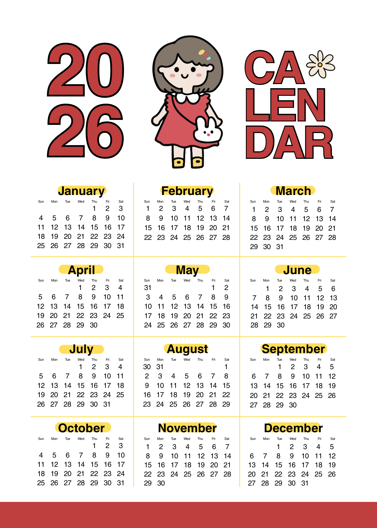 A5 Monthly Planner or Duty Roster Sheet- Magnetic Write & Wipe Sheet with Pen