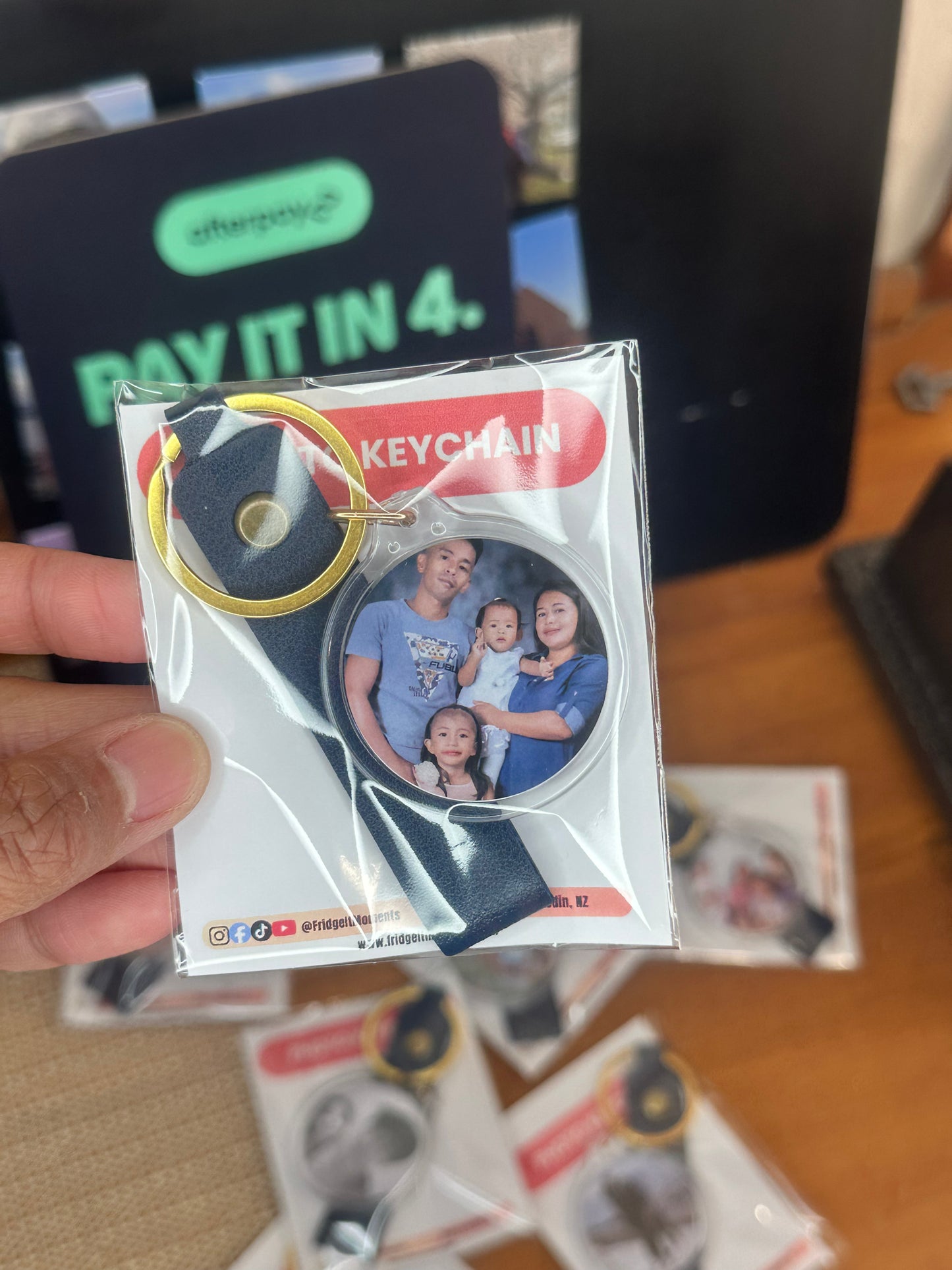 Custom Photo Keychain | Personalized Photo Charm