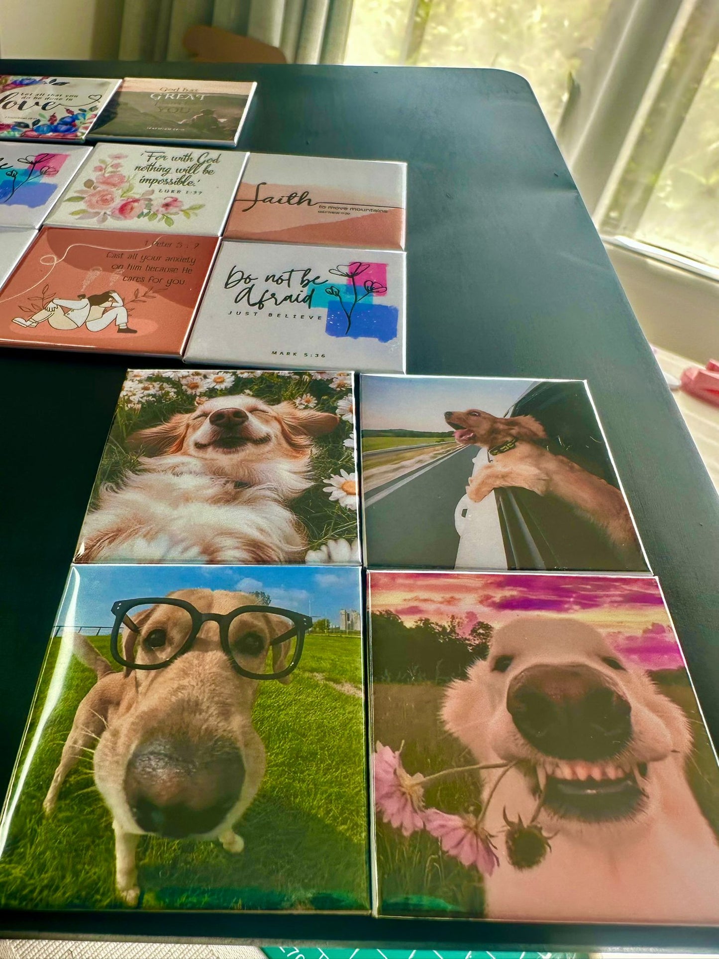 Customizable Photo Magnets - (50mm x 50mm)