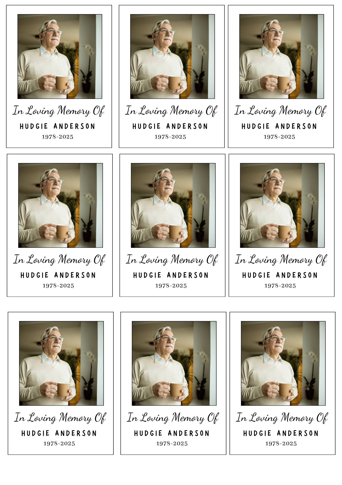 Rush Giveaway Customized Photo Fridge Flexible Magnets - Event Ready Sets - Ships in 24 Hours - 70MMx90MM