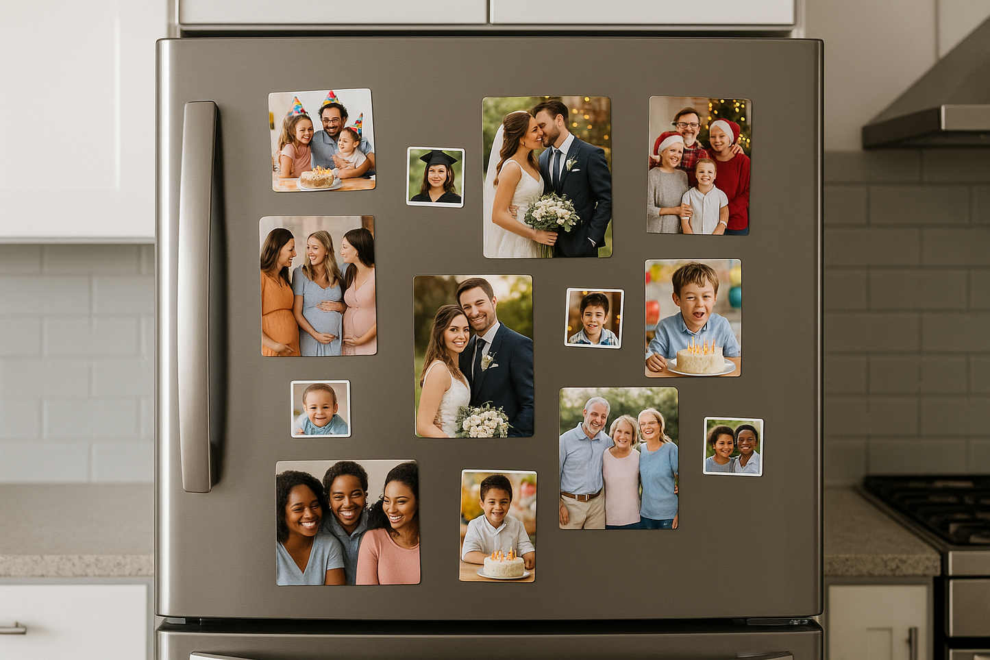 Event Giveaway Package – On-the-Spot Crafted Photo Magnets (Metal/Acrylic Material)