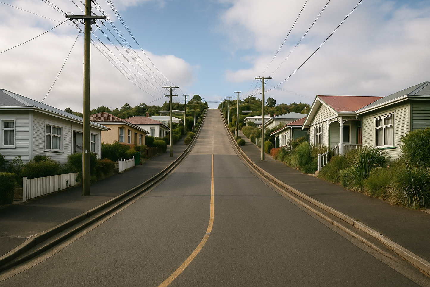 All About Dunedin, NZ - Ready-Made Designs Fridge Magnets 50×50mm - Landscapes