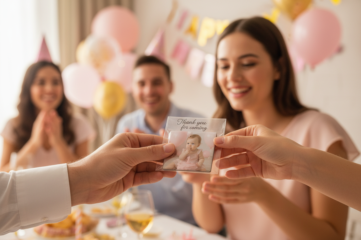 Birthday Giveaway Photo Fridge Magnets - Custom 50x50mm