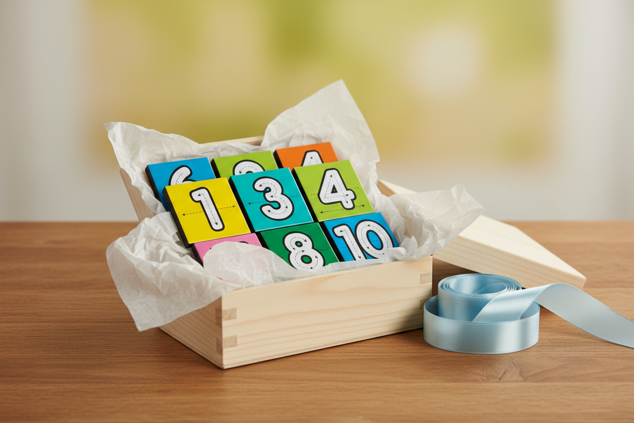 Traceable Number Magnets for Kids | Learn to Write 1–10 | FridgeIT Moments NZ