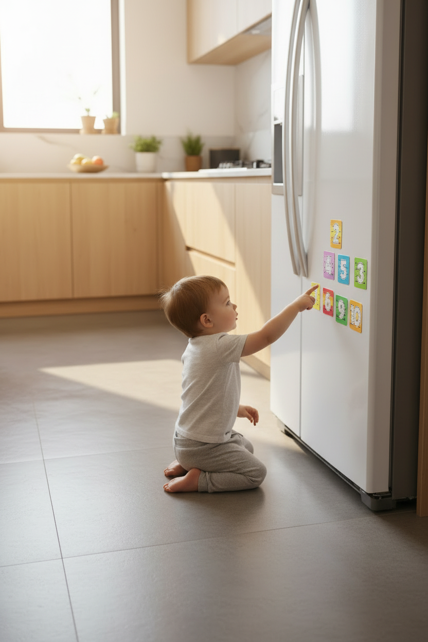Traceable Number Magnets for Kids | Learn to Write 1–10 | FridgeIT Moments NZ