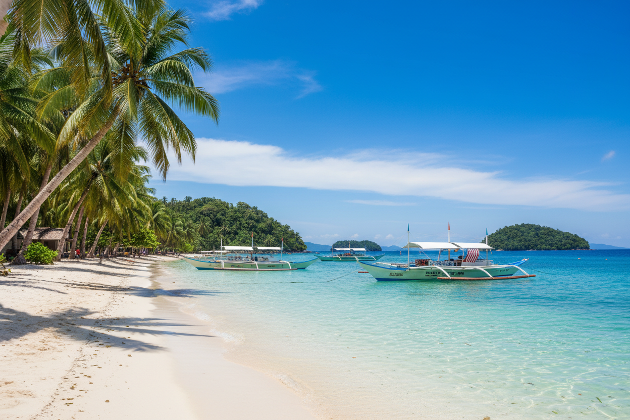 Philippines Beach Scene
