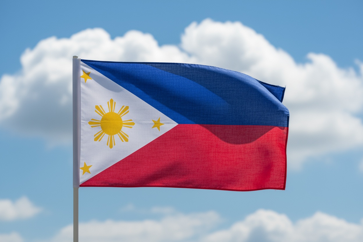 Philippines Flag Waving