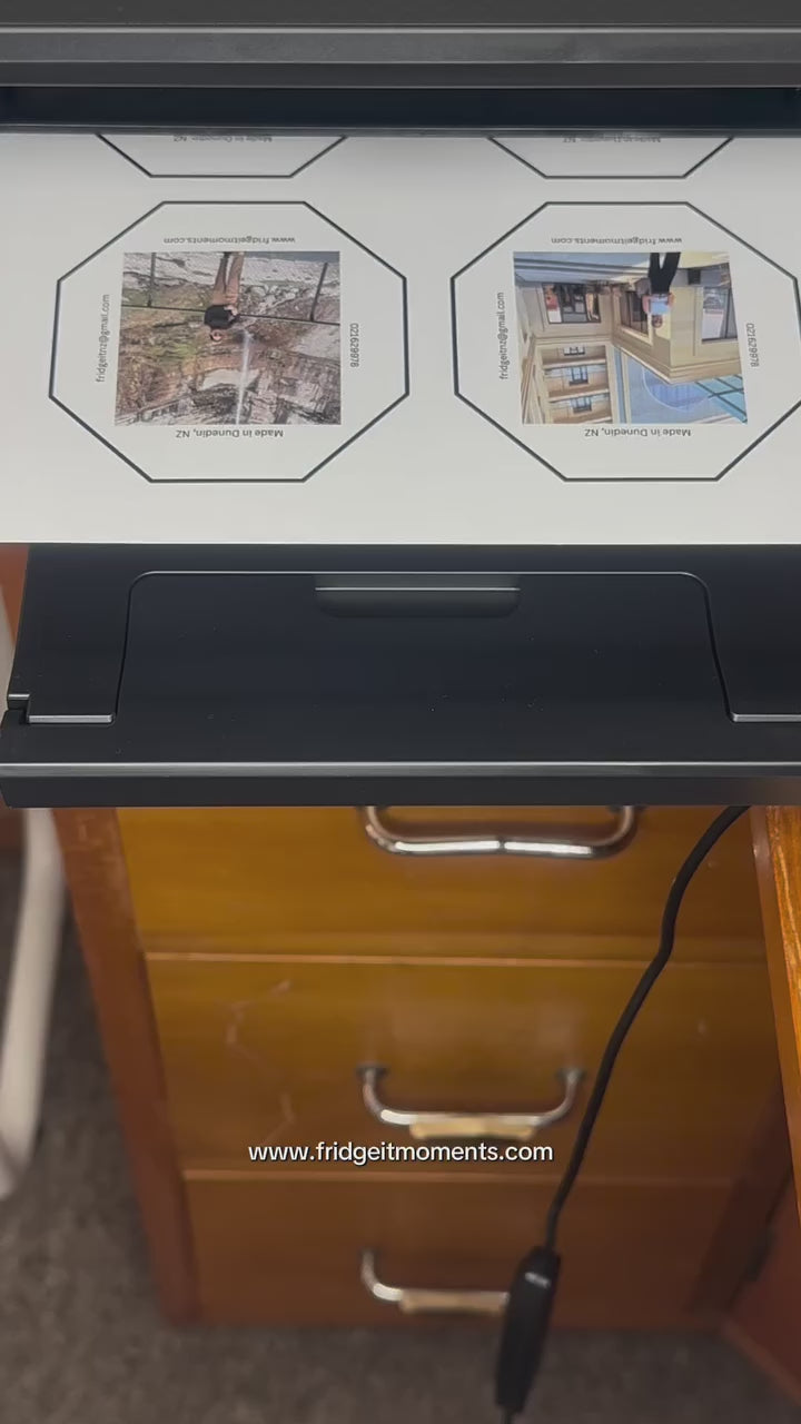Custom photo magnet handcrafted in Dunedin, New Zealand – FridgeIT Moments