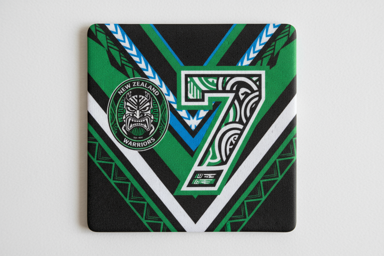 Warriors Jersey Close-up